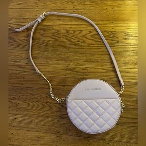 Ted Baker purple pink round small purse
